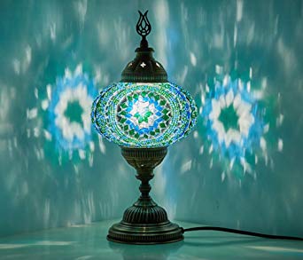 Mosaic Table Lamp,Lamp Shade,Turkish Lamp,Moroccan Lamp