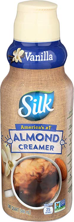 Silk Almond Creamer, Vanilla, 32 oz