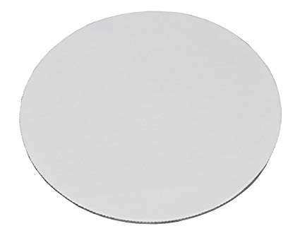 Southern Champion Tray 11221 12" Corrugated Single Wall Cake and Pizza Circle, Greaseproof, White (Case of 100)