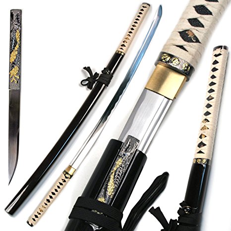 Ace Martial Arts Supply Handmade Zetsurin Sharp Samurai Katana Sword - MUSHA