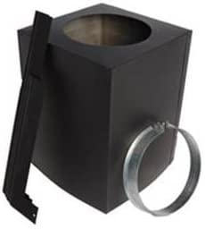 SuperPro SPR6CCSB 6" Cathedral Ceiling Support Box, Matte Black