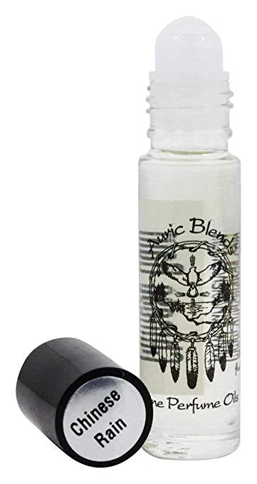 Auric Blends Chinese Rain Roll-On Perfume Oil, 0.33 mL All-Natural Fragrance Blend