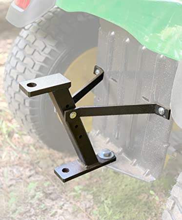 Eapele Trailer Hitch for Lawn Mower, Garden Tractor Trailer Hitch, Solid Iron Construction, Strong Enough to Tow Everything