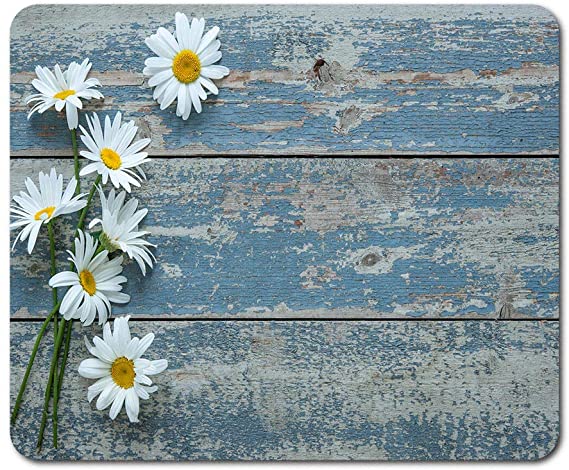 Pretty Daisies Mouse Mat Pad - Daisy Wood Flowers Gardener Computer Gift #14858