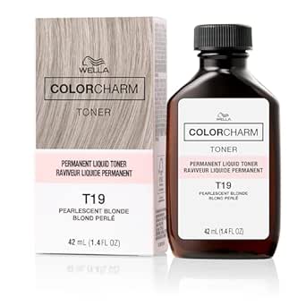 COLORCHARM Permanent Liquid Toners, Neutralize Brass, Free of Parabens, Vegan Formula