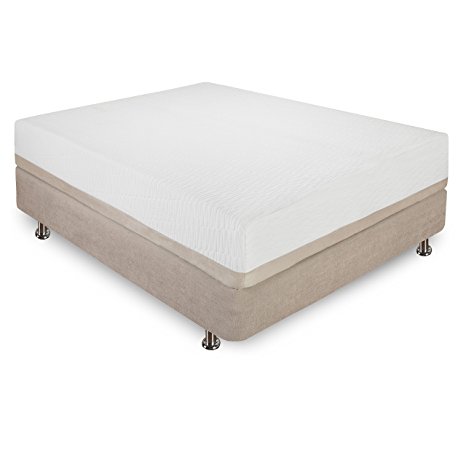 Classic Brands 11 Inch Plush Latex Mattress, Natural Latex Foam, 25-Year Warranty, Full Extra Long Size