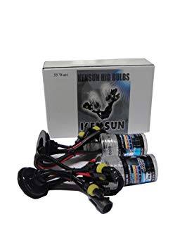 Kensun HID Xenon 55 Watt Replacement Bulbs H11 - 6000K