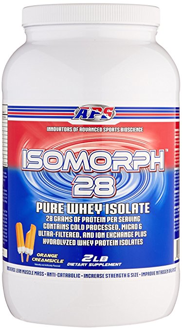 APS Nutrition IsoMorph, AAA-rated Pure/Highest Quality Whey Isolate  Protein Supplement, Orange Creamsicle, 2 Pound