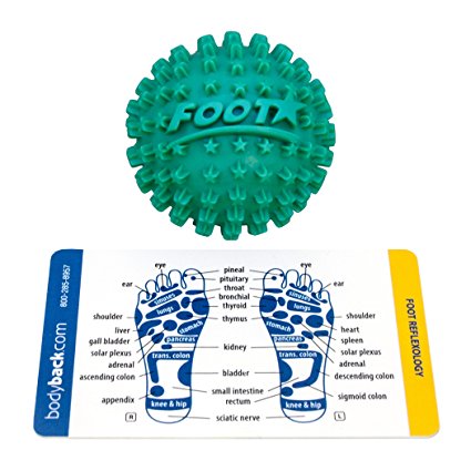 Body Back Company's Footstar Massage Ball - Pain and Spasm Reliever - Plantar Fasciitis Treatment