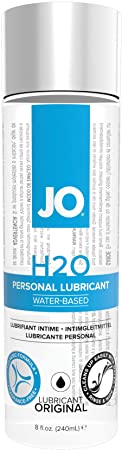 JO H2O - Original Water Based Personal Lubricant, 8 Ounce Sex Lube for Men, Women and Couples