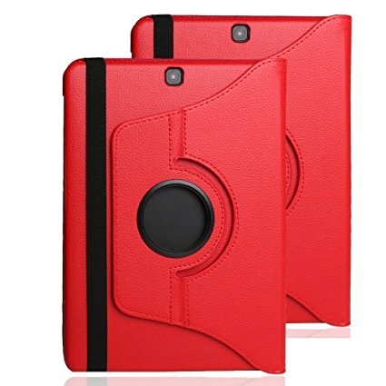 9.7 inch Tab S2 Case Cover,TechCode 360 Degrees Rotating Smart Case Cover for Samsung Galaxy Tab S2 9.7 inch Tablet/SM-T810/SM-T815