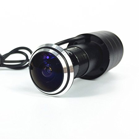 Shrxy 800TVL CCD mini DOOR eye Camera 170 Degree Wide Angle FISH EYE LENS CCTV Camera-NTSC