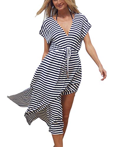 Bsubseach Women Beachwear Turkish Kaftans Long Swimsuit Cover up Caftan Beach Dress