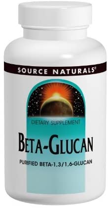 Source Naturals Beta-Glucan 100 Mg Capsule, 60 Count