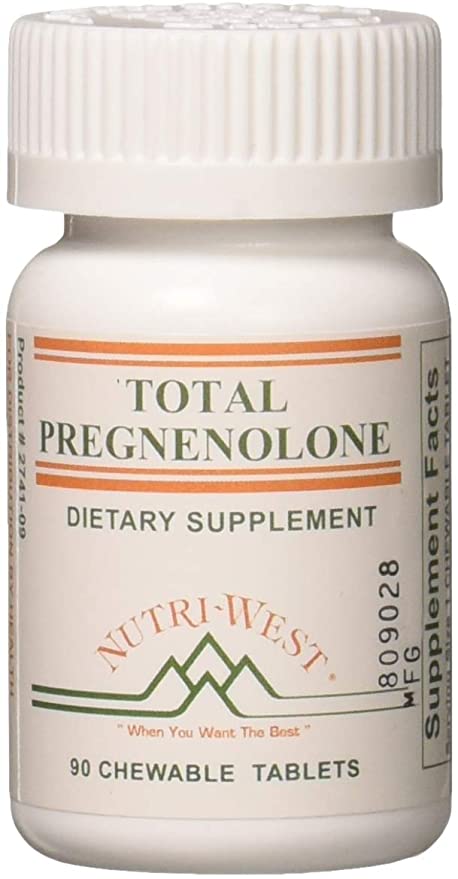 Nutri West Total Pregnenolone - 90 Chewable Tablets
