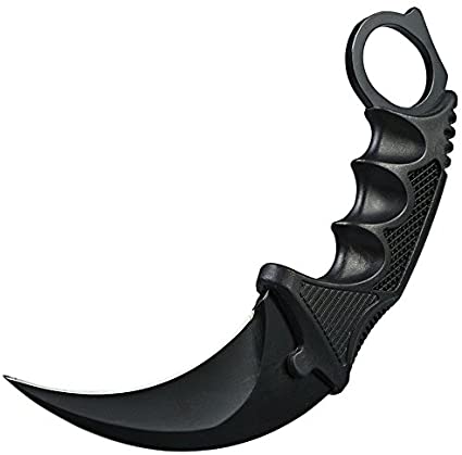 BladesUSA E419-PP Polypropylene Karambit Training Knife, 7-Inch Overall