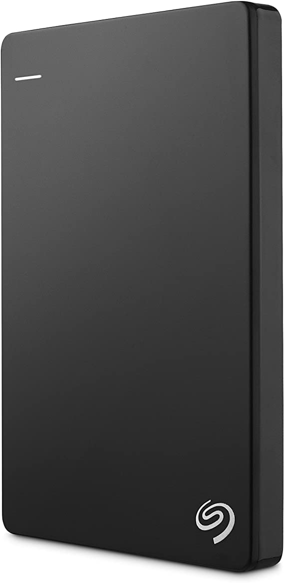 Seagate Backup Plus Slim 500GB Portable External Hard Drive USB 3.0, Black STCD500102