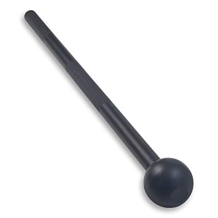 Garage Fit Steel Mace | Perfectly Balanced Hand-Sculpted Cast Iron | Develop Stabilizer Muscles, Joints, and Core Strength