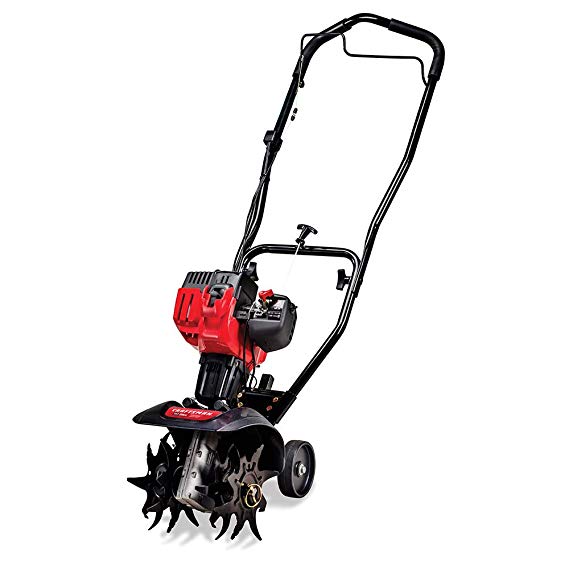 Craftsman CMXGVAMKC25C 9-Inch 25cc 2-Cycle Gas Powered Cultivator/Tiller