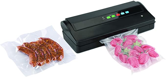 Excalibur EHV12 12-Inch Vacuum Sealer with Pulse Function 2MM Sealing Bar, Black