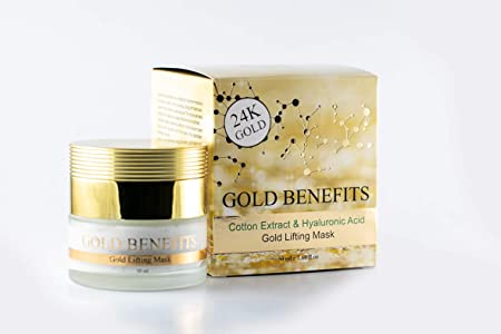 Gold Lifting Mask, A gentle and calming mask, adding the maximum moisture that the skin needs. Gives a glowing, young and fresh look. Leaves the skin feeling relaxed and soft.