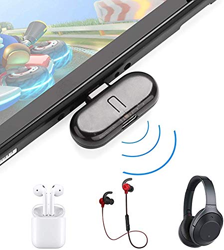 SWEE Wireless Bluetooth Adapter Compatible with Nintendo Switch, Wireless Headset Receiver and Audio Transmitter for Nintendo Switch