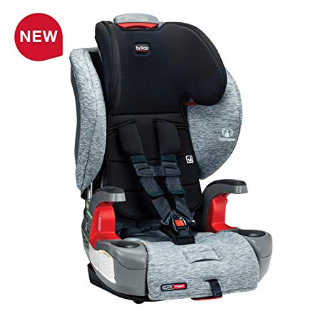 Britax USA Grow with You Clicktight Harness-2-Booster Car Seat - 2 Layer Impact Protection, Spark, 25 to 120 Pounds