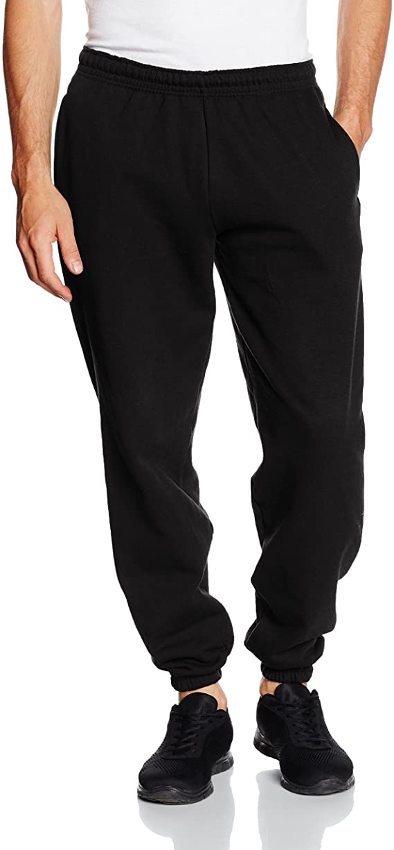 Fruit of the Loom Mens Elasticated Cuff Jog Pants/Jogging Bottoms