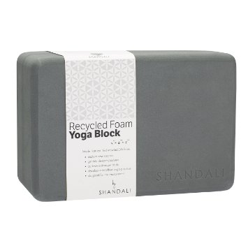 Shandali Recycled Foam Yoga Block - Super Dense, Durable, Lifetime Guarantee