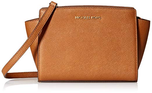 Michael Kors Women's Leather Messenger Bag