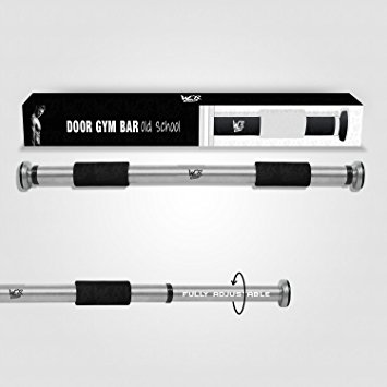 We R Sports® Chin Up Pull Up Door Gym Exercise Bar Workout Home Training Fitness Bar