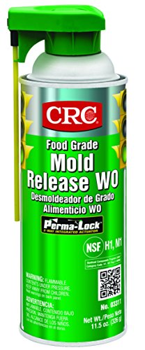 CRC Food Grade Mold Release, 11.5 oz Aerosol Can, Clear