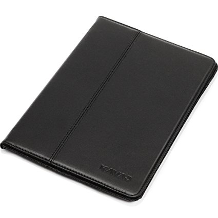 KAVAJ leather case "Berlin" for the Apple iPad mini 3, iPad mini 2 (Retina Display) and iPad mini black - genuine leather with stand-up feature. Thin Smart Cover as premium accessory for the original Apple iPad