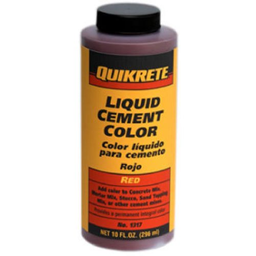 Quikrete 13173 Liquid Cement Color, Red, NET 10 FL. OZ.(296 mL)"