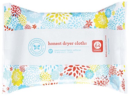 Honest Dryer Cloths, 32 Count