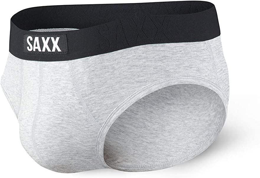 Saxx Men's Underwear – Undercover Pouch Briefs with Fly and Built-in Pouch Support,Underwear for Men