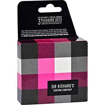 Sir Richards Condoms - Pleasure Dots - 3 Pack