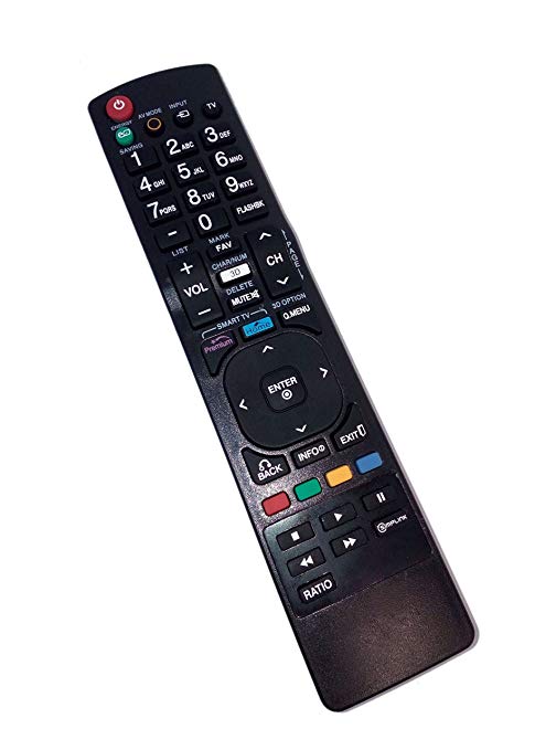 Replaced Remote Control Compatible for LG 55LM8600UC 55LW5300-UA 50PV400-UB 60PM9700 47CM565 LCD LED HD TV