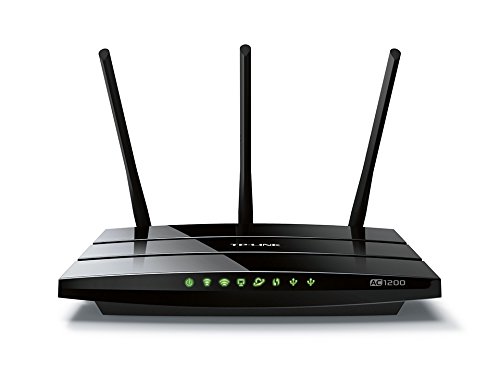 TP-LINK Wireless Wi-Fi AC1200 Gigabit Router, 2.4GHz 300Mbps with 5GHz 867Mbps (Archer C1200)