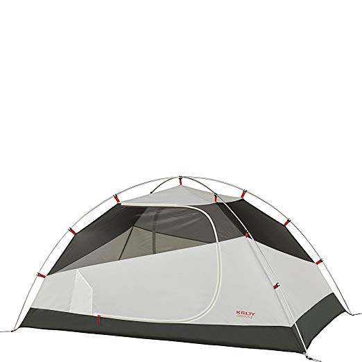 Kelty Gunnison 2 Person Backpacking and Camping Tent with Footprint, Grey