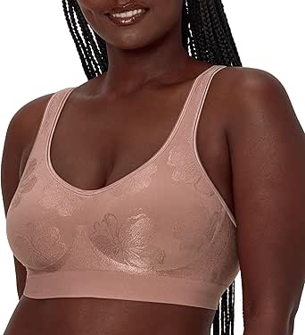 Bali Women's Wireless Bra, Comfort Revolution Full-Coverage Wirefree Bra for Women