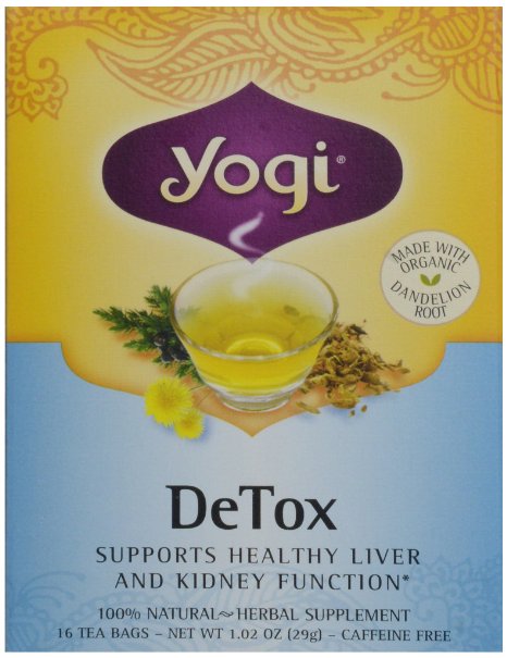 Yogi Organic Detox Tea 16 ct