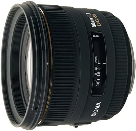 Sigma 50mm f/1.4 EX DG HSM Lens for Nikon Digital SLR Cameras