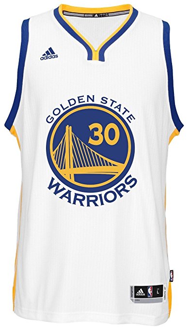 Stephen Curry Men's White Golden State Warriors adidas Swingman Jersey
