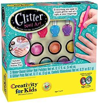 Creativity for Kids Glitter Nail Art