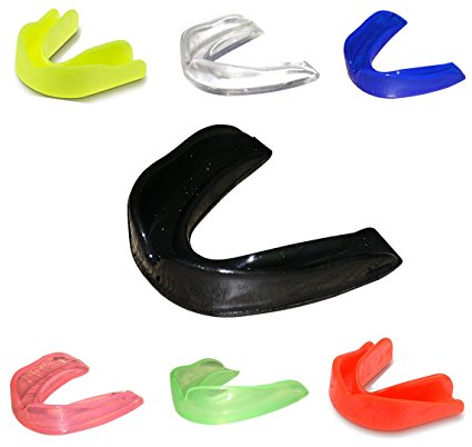 Gum Shield Mouth Guard Boil Bite Mouthguard All Sport Boxing Martial Art Football hockey Rugby Baseball Karate Cricket ADULTS size