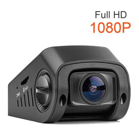 Lecmal Full HD 1080P Car Dash Cam Camera & DVR /G-Sensor 1.5" Stealth Dashboard Night Vision/ Motion Detection /Mini Video Camera - 170°Super Wide 30fps/Up to 32GB micro SD card(not include)