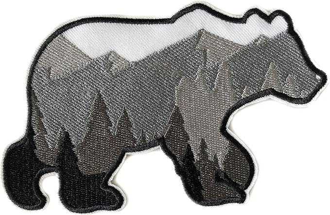 Vacation Souvenir Theme Embroidered Premium 5" Patch Iron On or Sew On Biker Emblem Decorative Outdoor Indoor Gear Appliques L