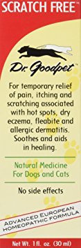 Dr. Goodpet Scratch Free - All Natural Treatment for Skin Problems, Hot Spots & Irritation