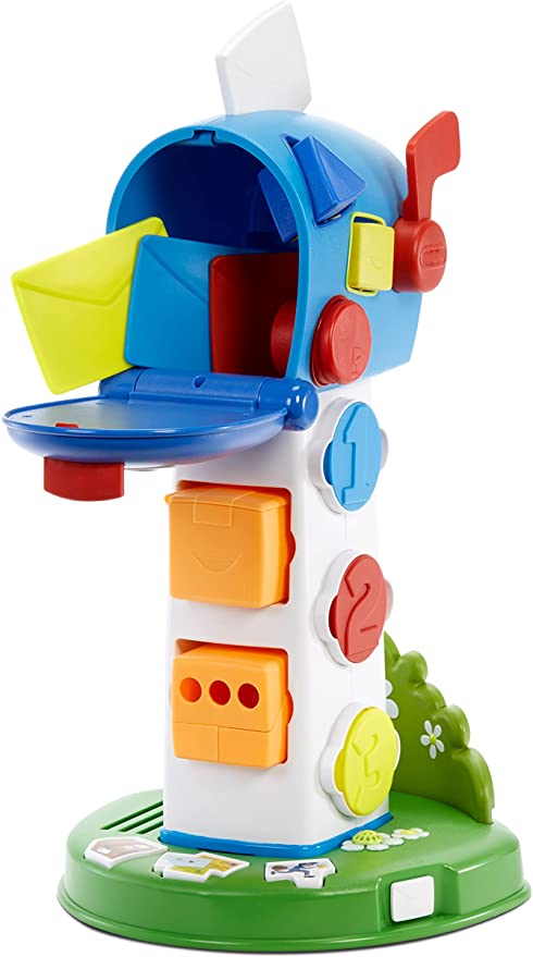 Little Tikes Learn & Play My First Learning Mailbox with Colors, Shapes and Numbers Learning and Pretend Play, Including Accessories, Gift for Babies Toddlers Girls Boys Age 12 months 1 2 3  Years Old